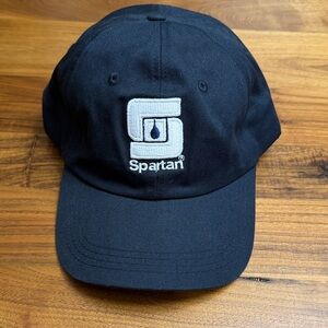 Spartan Black Baseball Cap